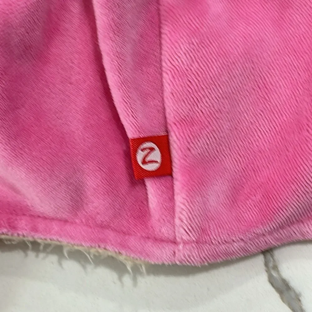 Zutano’s | Pink Fleece Velour Bunny Infant Girls Winter Snow Hat
